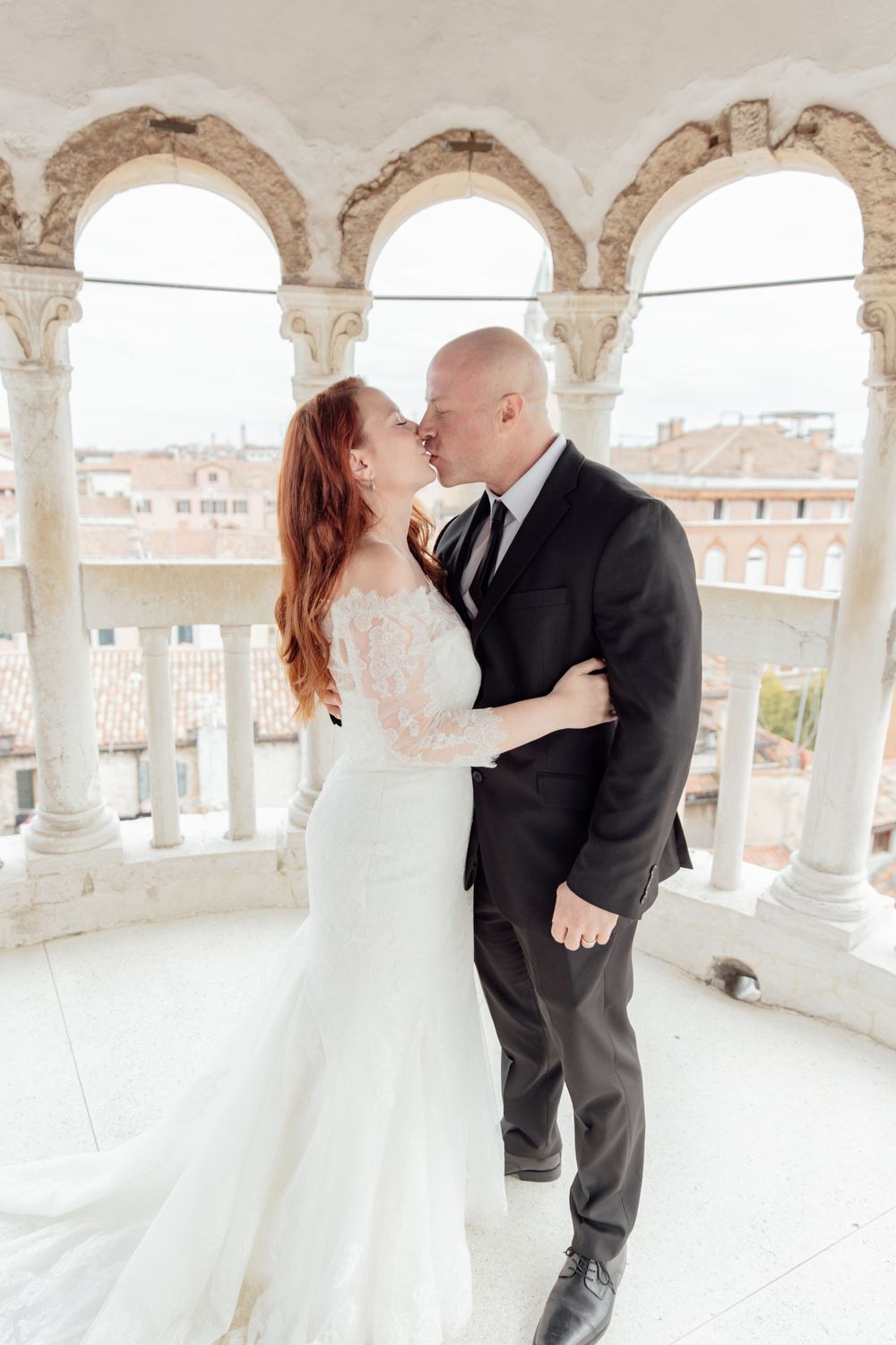 Palazzo Contarini del Bovolo Private Wedding Ceremony - Destination Elopement in Venice Italy at Palazzo Contarini del Bovolo