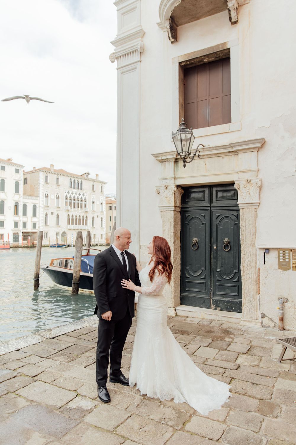 Destination Elopement in Venice, Italy - Destination Wedding in Venice, Italy - Winter Elopement in Venice - Americans eloping in Venice