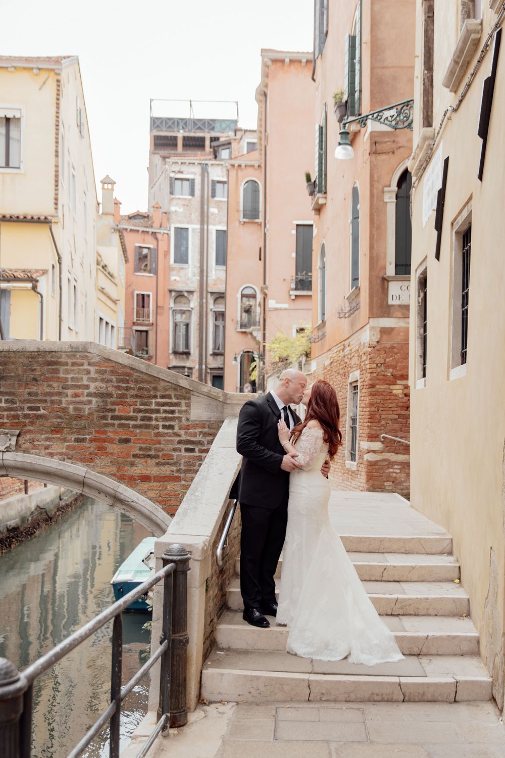 Destination Elopement in Venice, Italy - Destination Wedding in Venice, Italy - Winter Elopement in Venice - Americans eloping in Venice