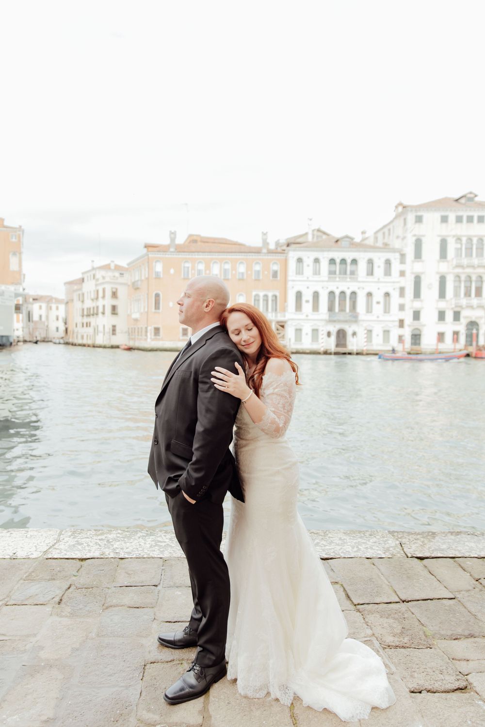 Destination Elopement in Venice, Italy - Destination Wedding in Venice, Italy - Winter Elopement in Venice - Americans eloping in Venice
