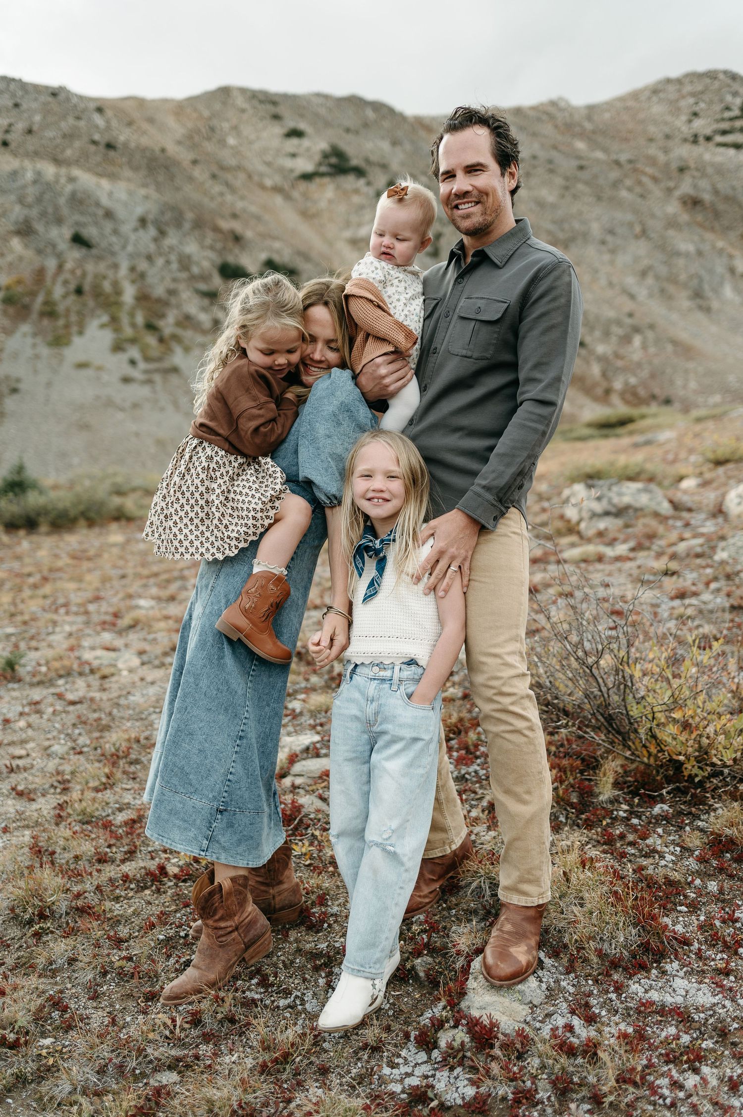 Family of photographer behind Nested Photography in Denver Colorado.