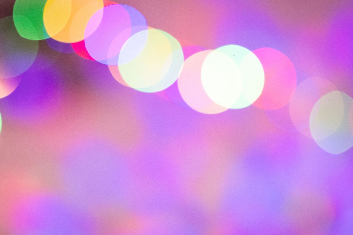 Sfeerverlichting Bokeh effect