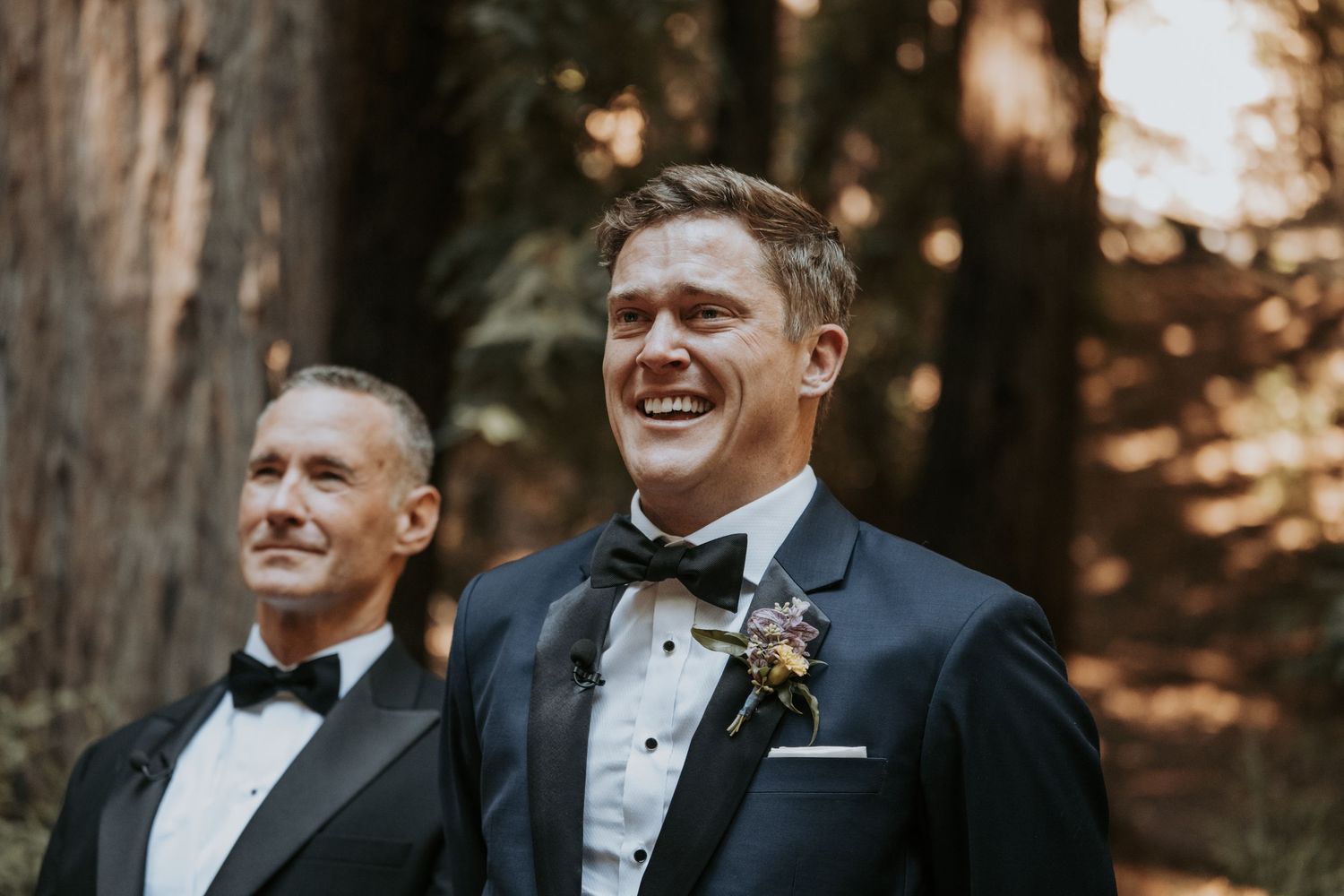 groom reaction to bride