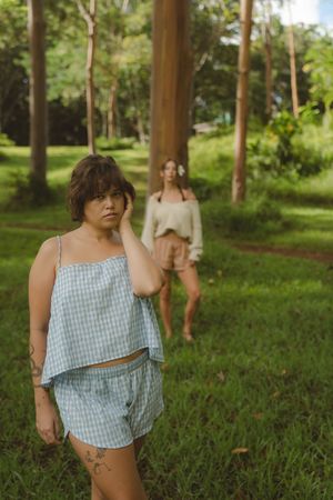 models laughing by Kauai Photographer
