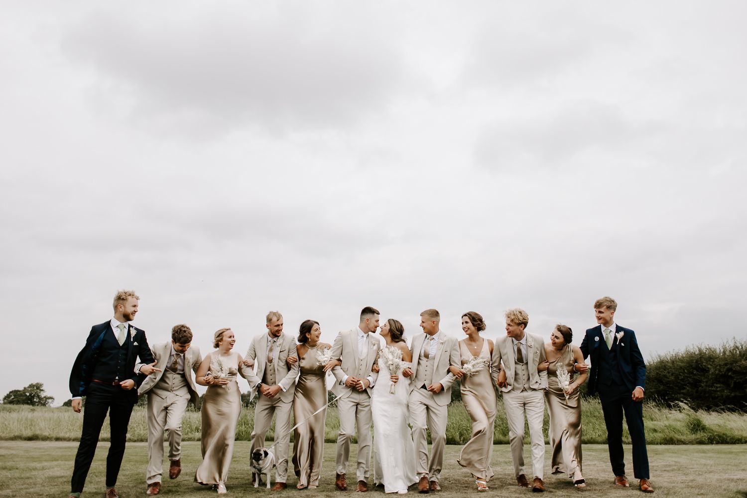 Wedding Party at Thirsk Lodge Barns