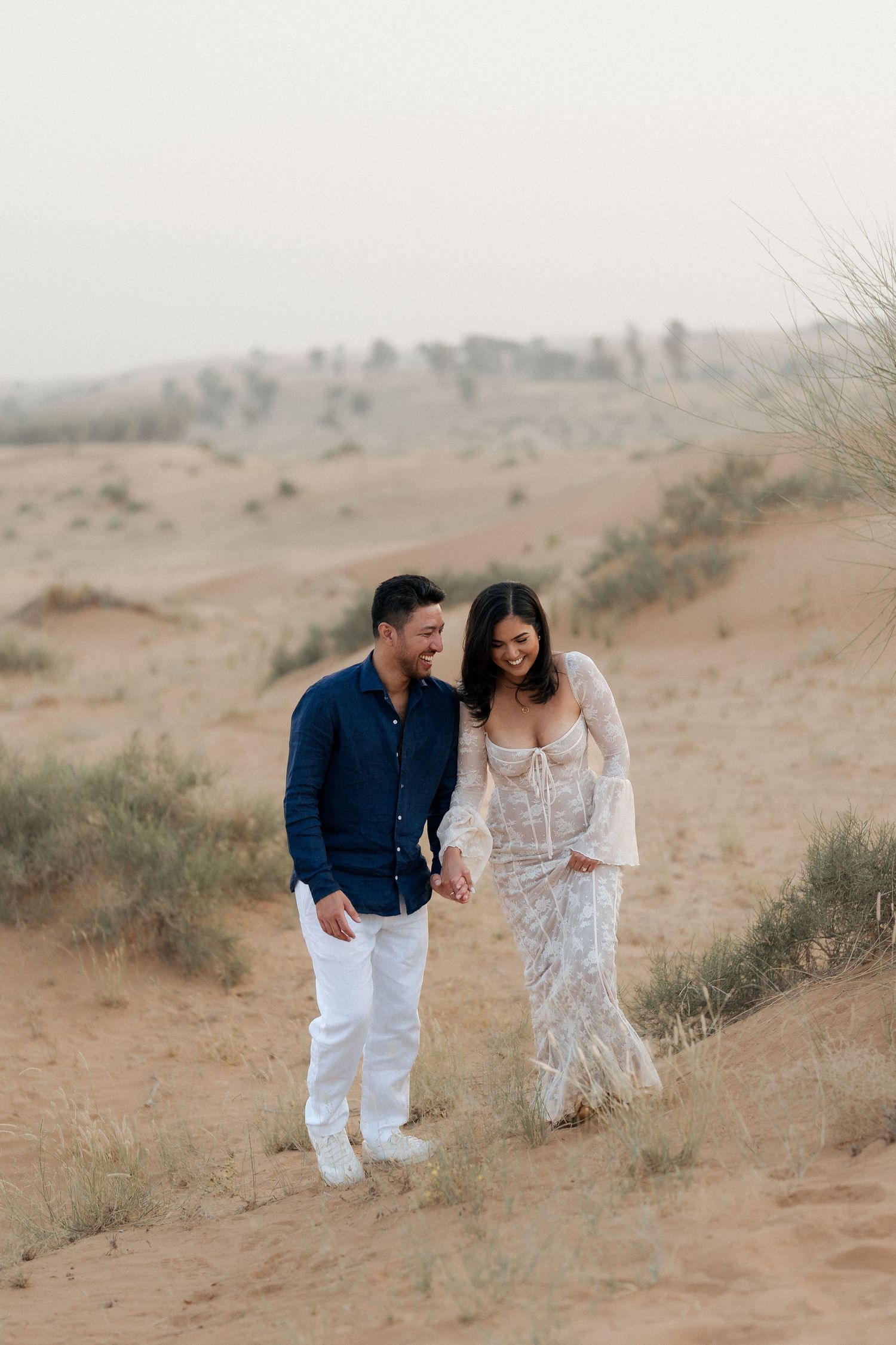 Pre-wedding photoshoot in Dubai – couple portrait