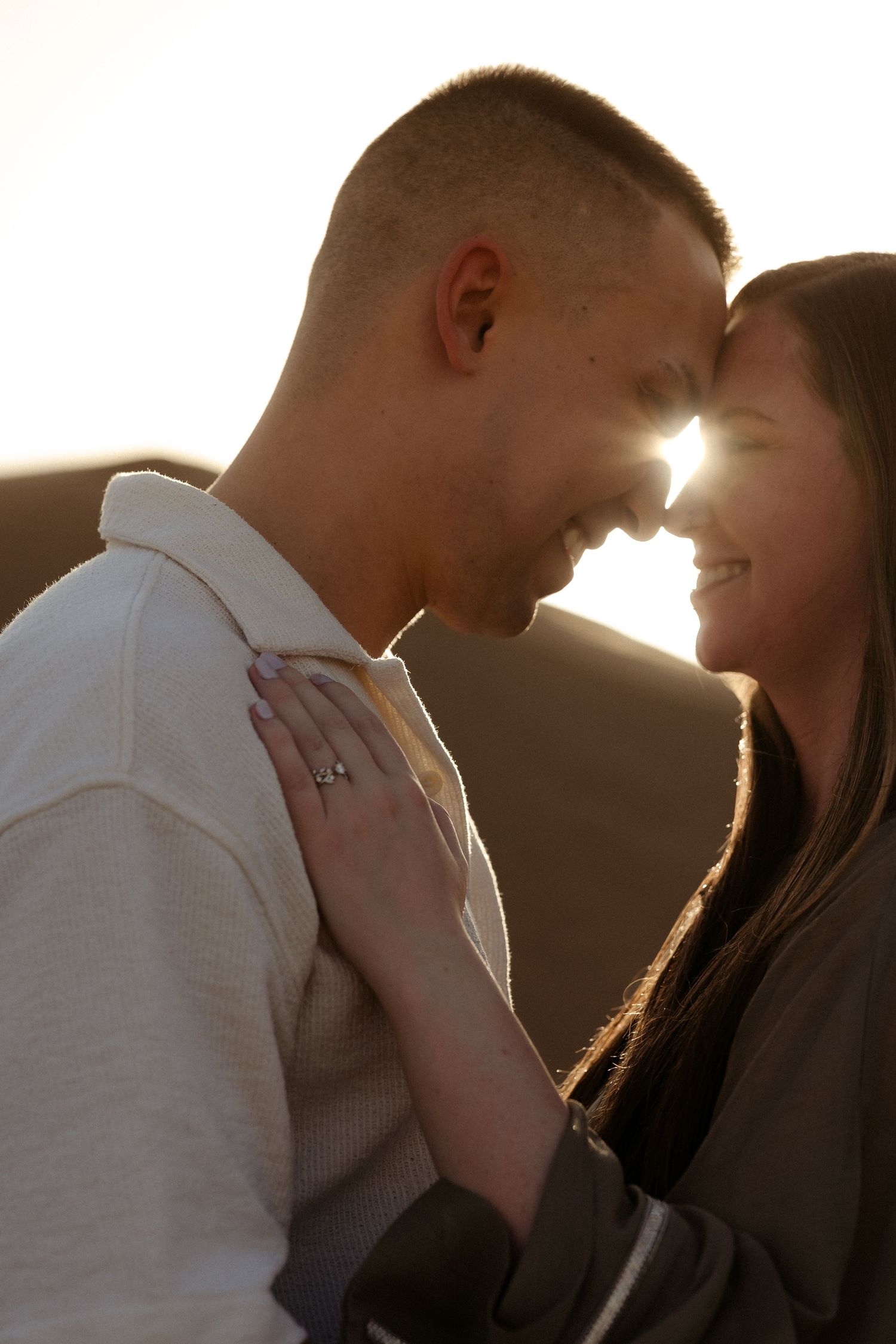 Pre-wedding photoshoot in Dubai – couple portrait