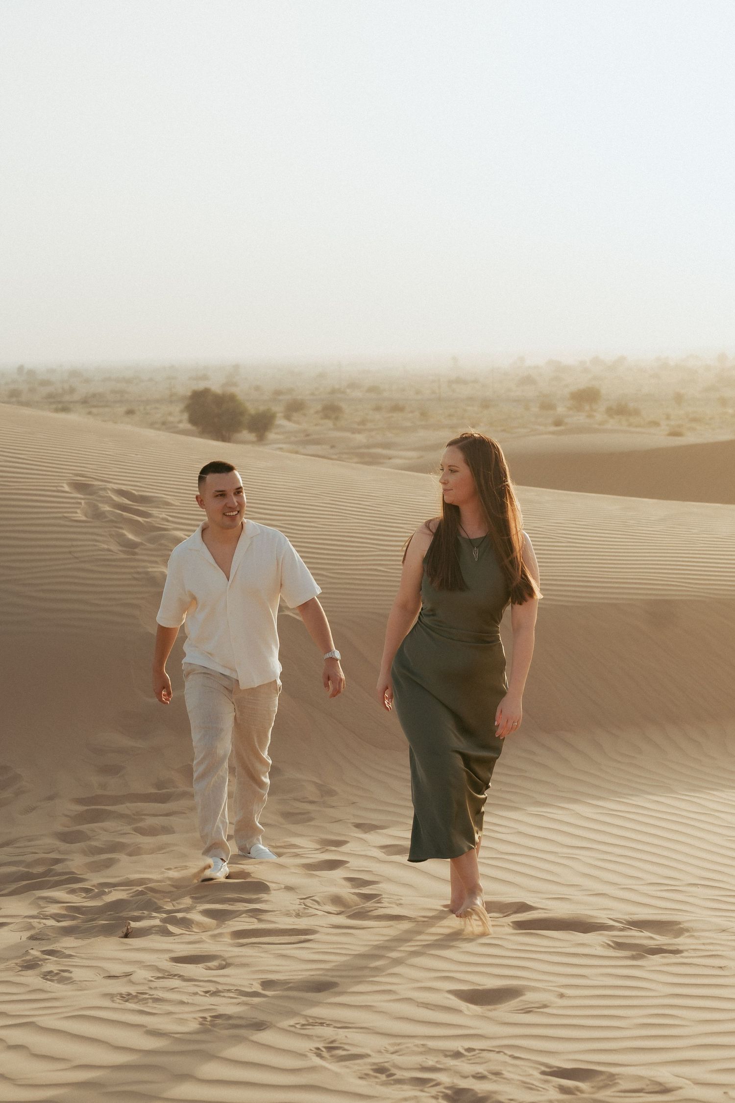 Pre-wedding photoshoot in Dubai – couple portrait