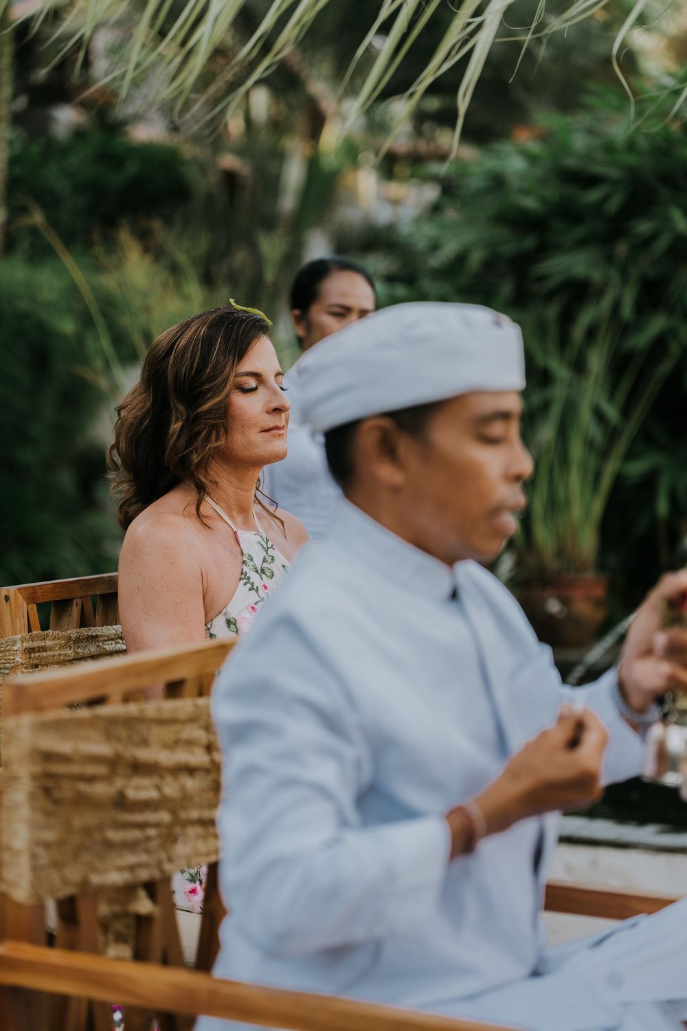 Professional wedding photographer at Amora Ubud Bali