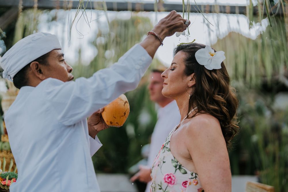 Professional wedding photographer at Amora Ubud Bali