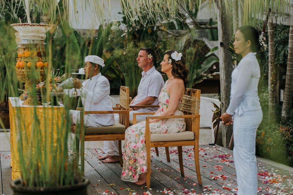 Professional wedding photographer at Amora Ubud Bali