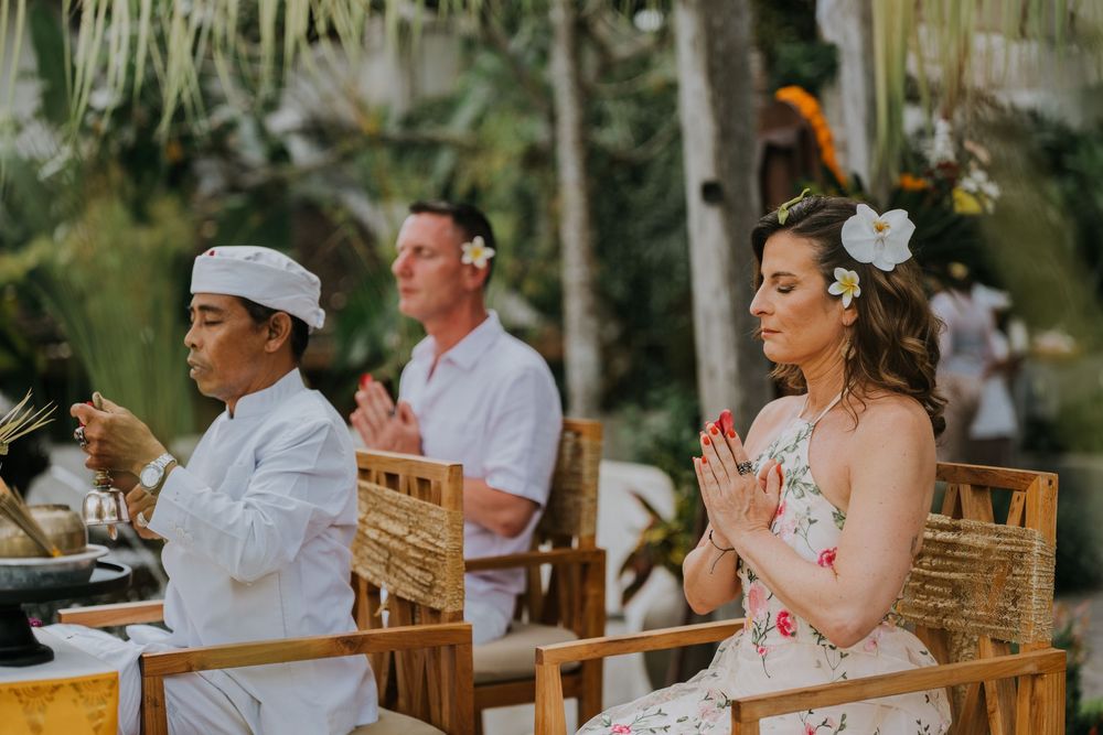 Professional wedding photographer at Amora Ubud Bali