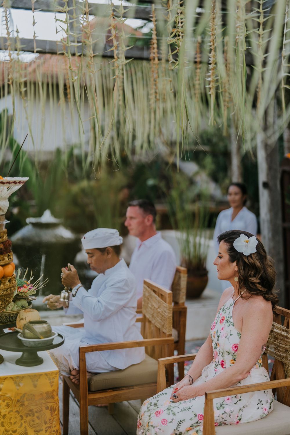 Professional wedding photographer at Amora Ubud Bali