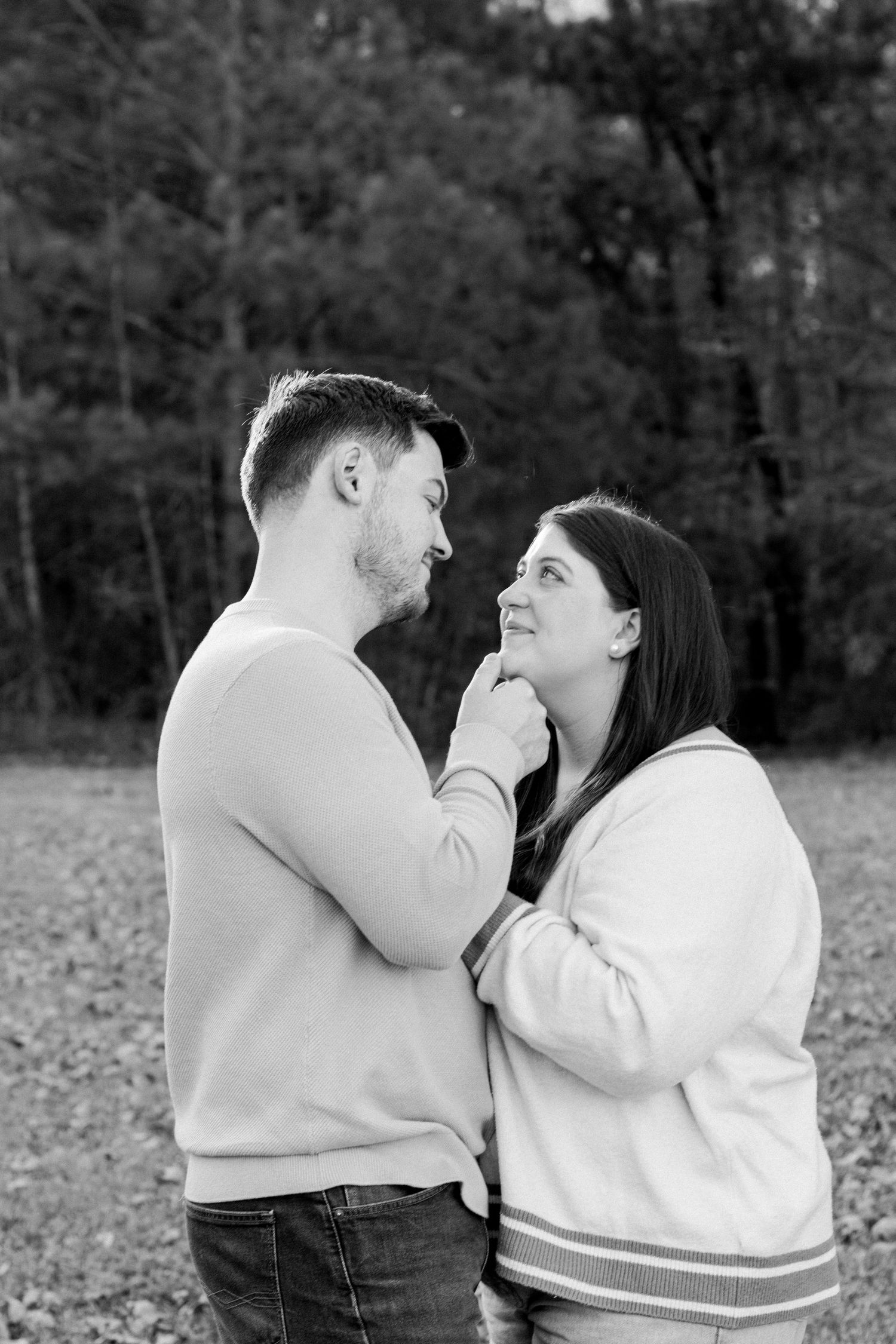couple looking at each other