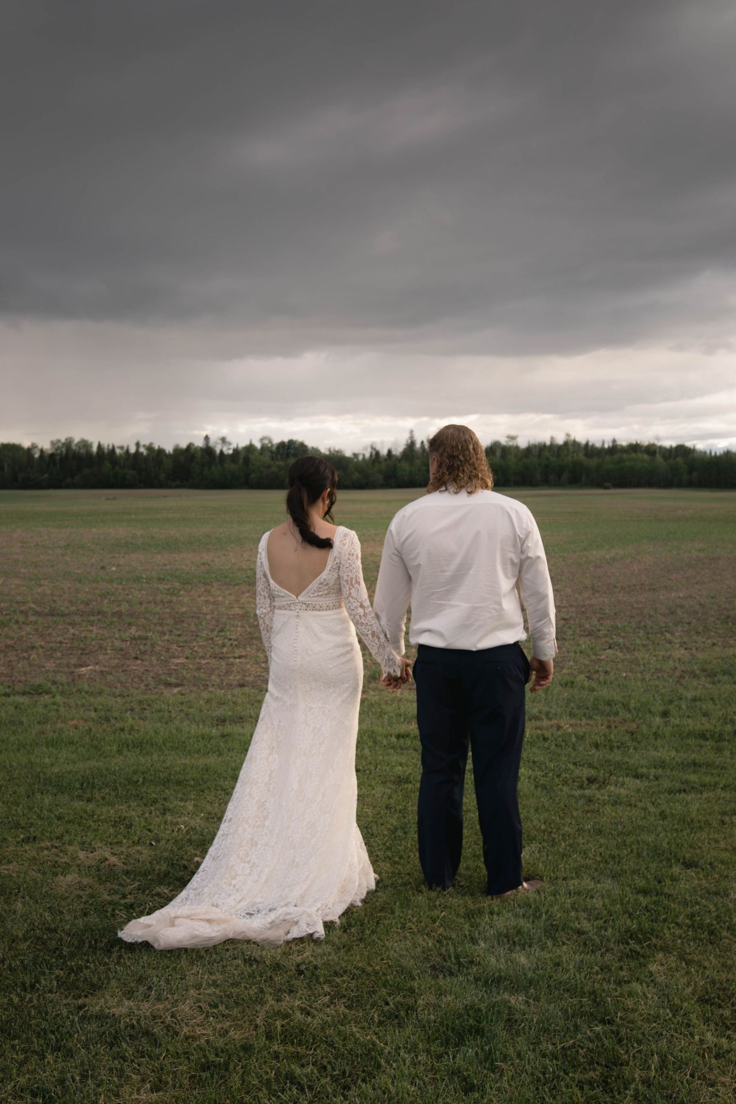 wedding day landscape