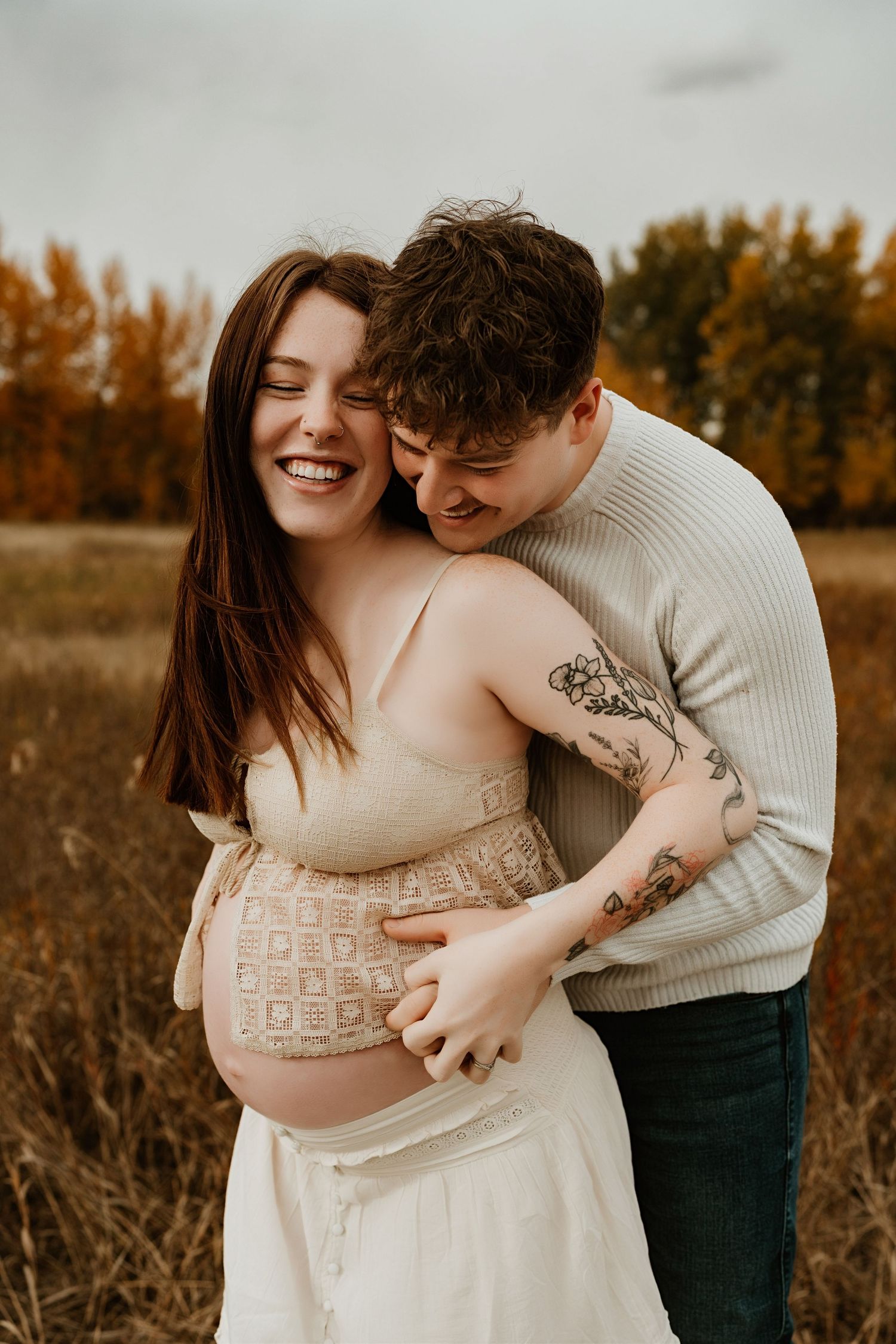 Edmonton Maternity Family Intimate Photography