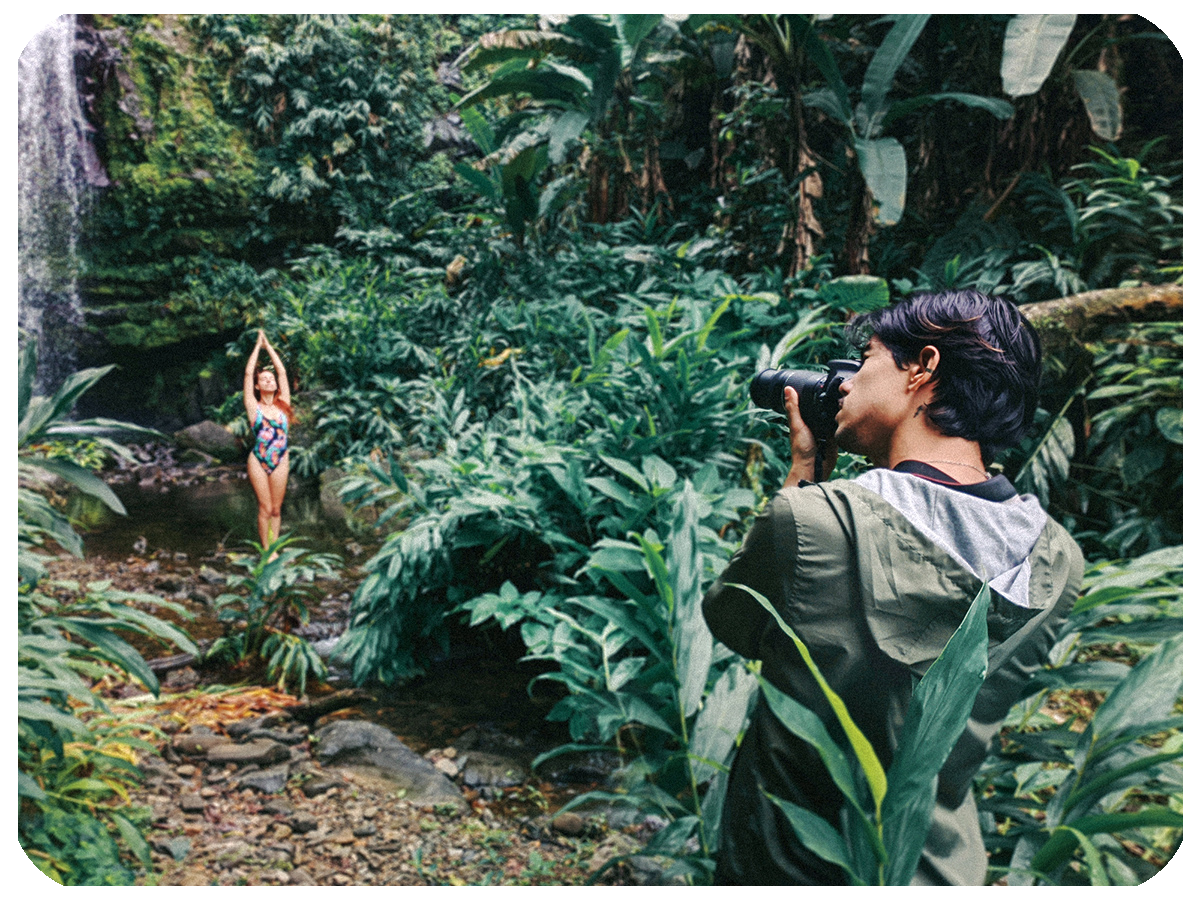 Albert Ray Photo Puerto Rico Photographer. El Yunque. Photoshoot. Engagement Session. Portrait Photography. Waterfall Photoshoot. Rainforest