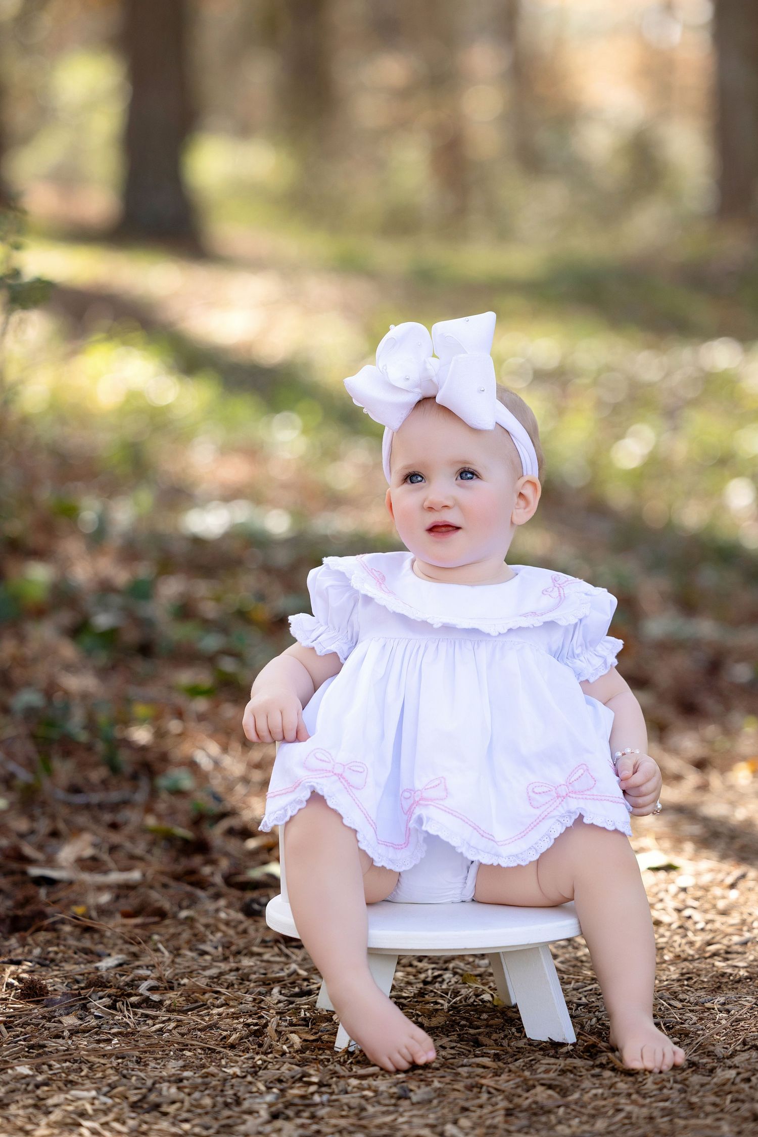 one-year-old outside. Greenville, SC newborn photographer, Easley, SC newborn photographer, Upstate SC newborn photographer