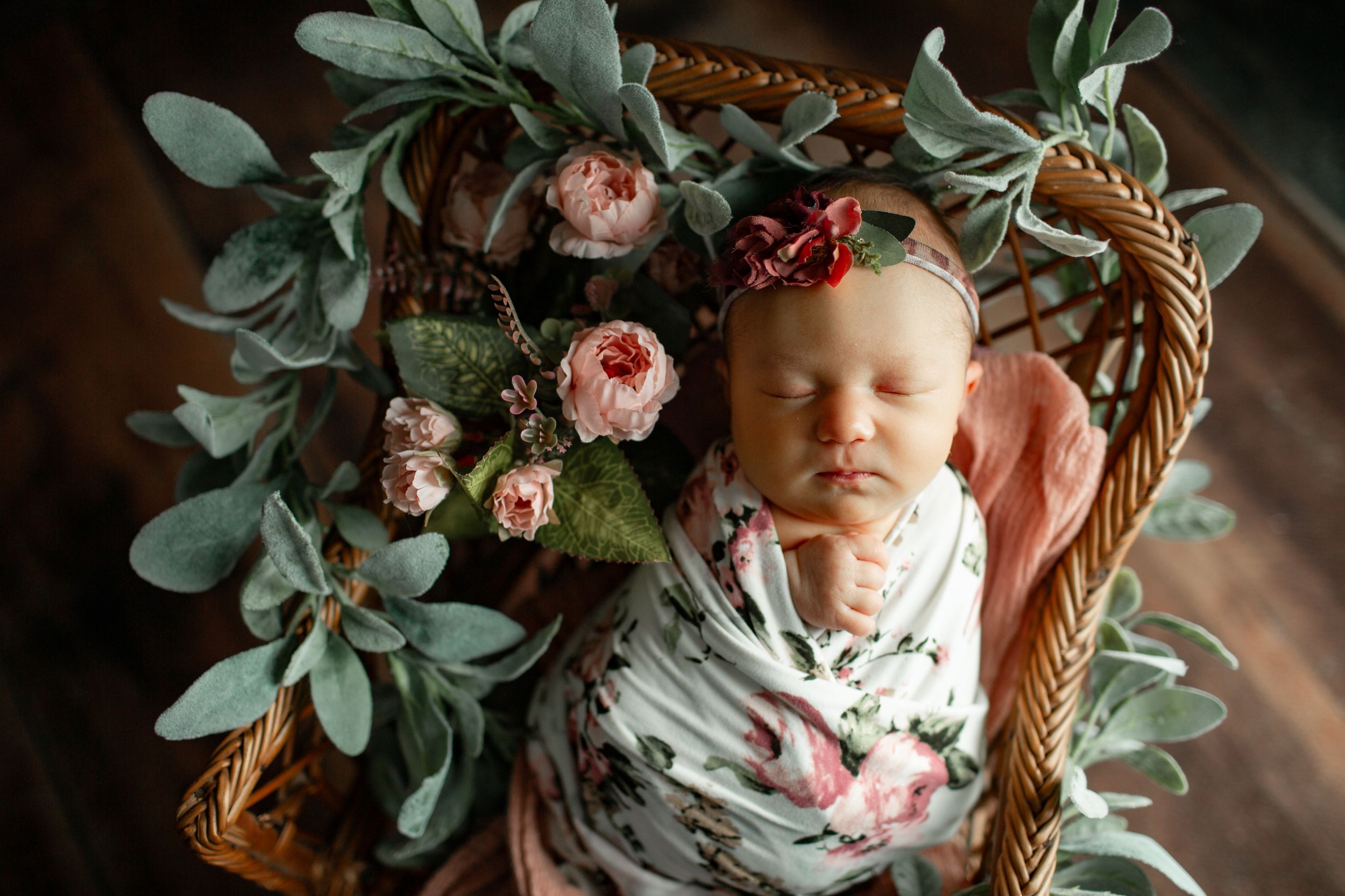 newborn girl