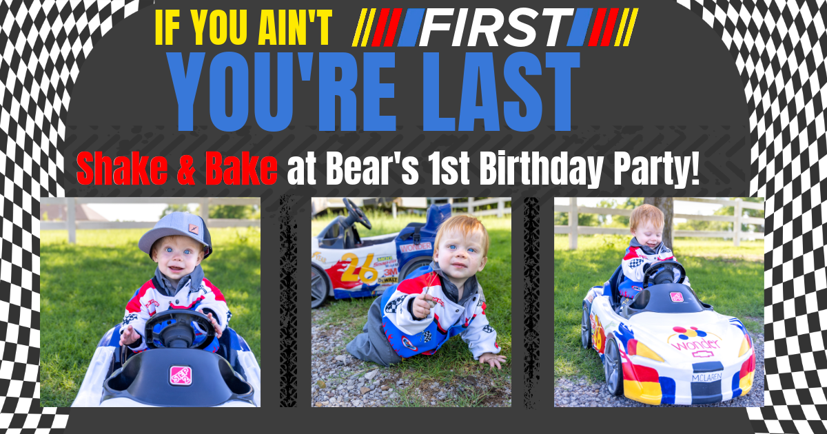 Bear’s 1st birthday- FB event cover