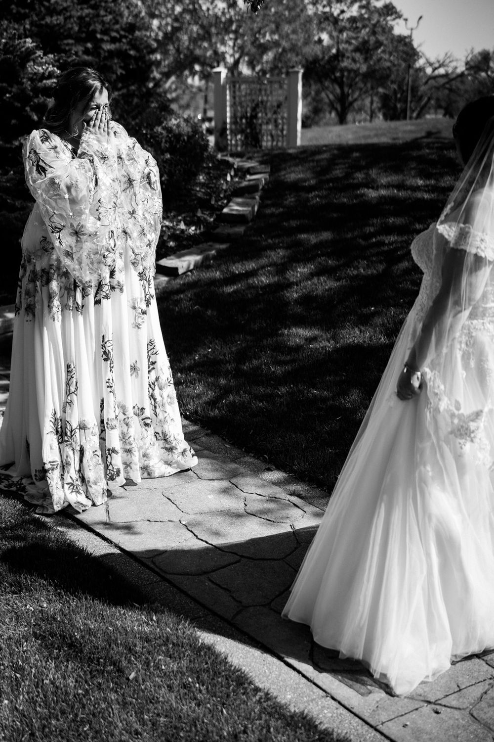 Silver Lake Country Club wedding photos. Copyright Two Birds Photography 2026 Bridal first look