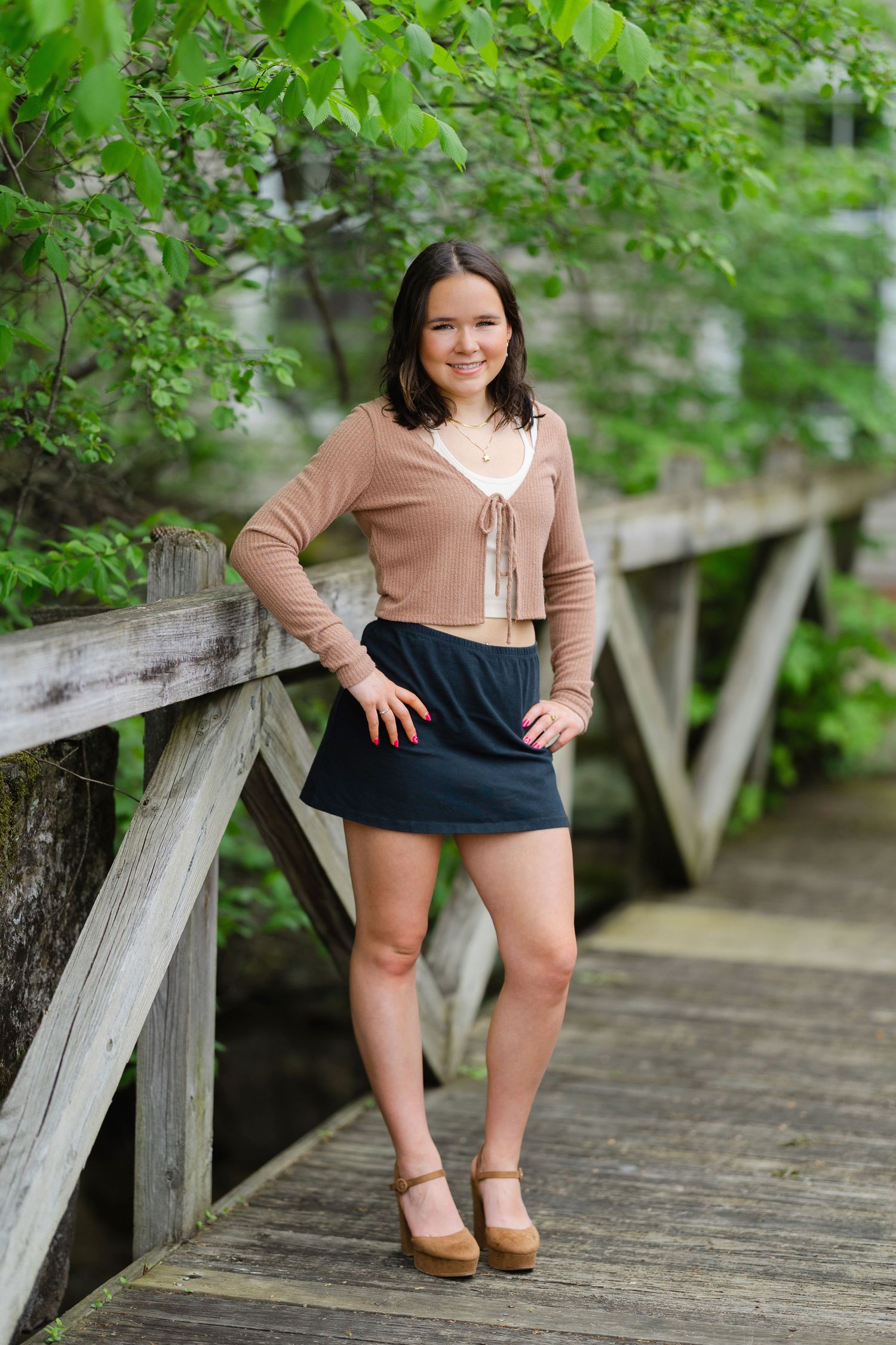 Ohio high school senior portrait captured by professional photographer Tom Forrest.