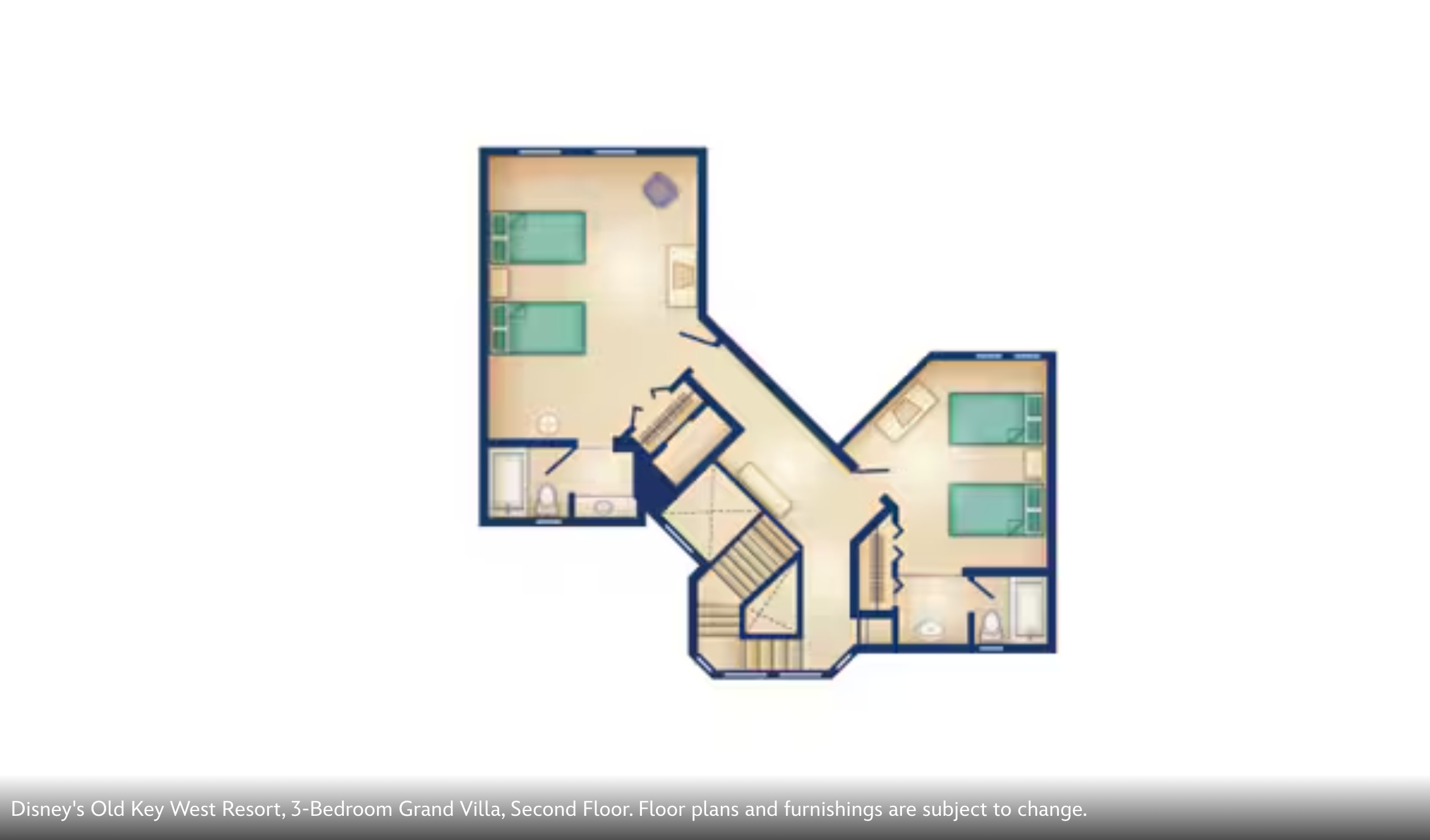 Floor plan diagrams showing different studio and suite room configurations.