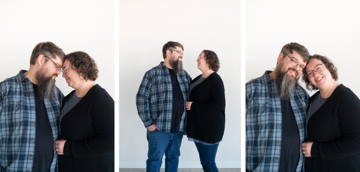 Family of 4 Portrait Session at Kristi Bray Photography Natural Light Studio in Bartlesville Oklahoma