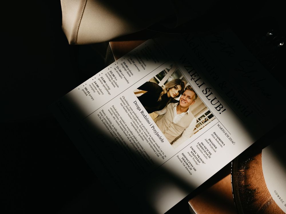 Gazeta weselna Hotel Afrodyta