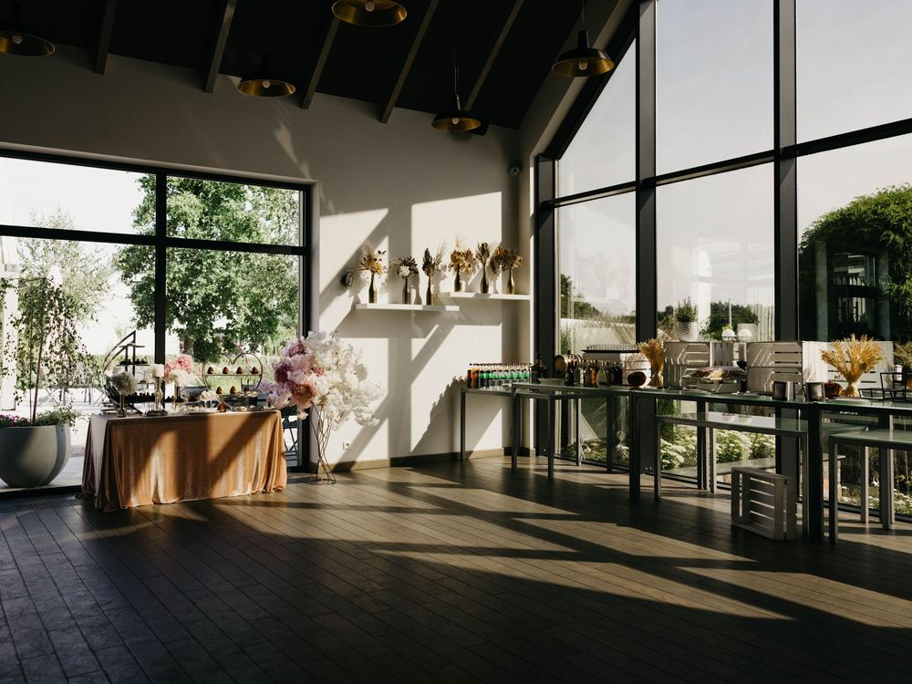 Eleganckie stoły weselne, Hotel Afrodyta Mazowieckie