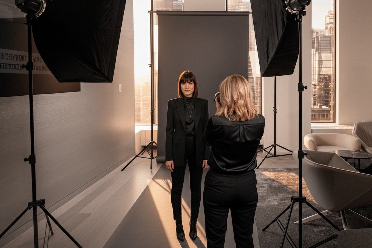 Halifax branding photographer creating social media content