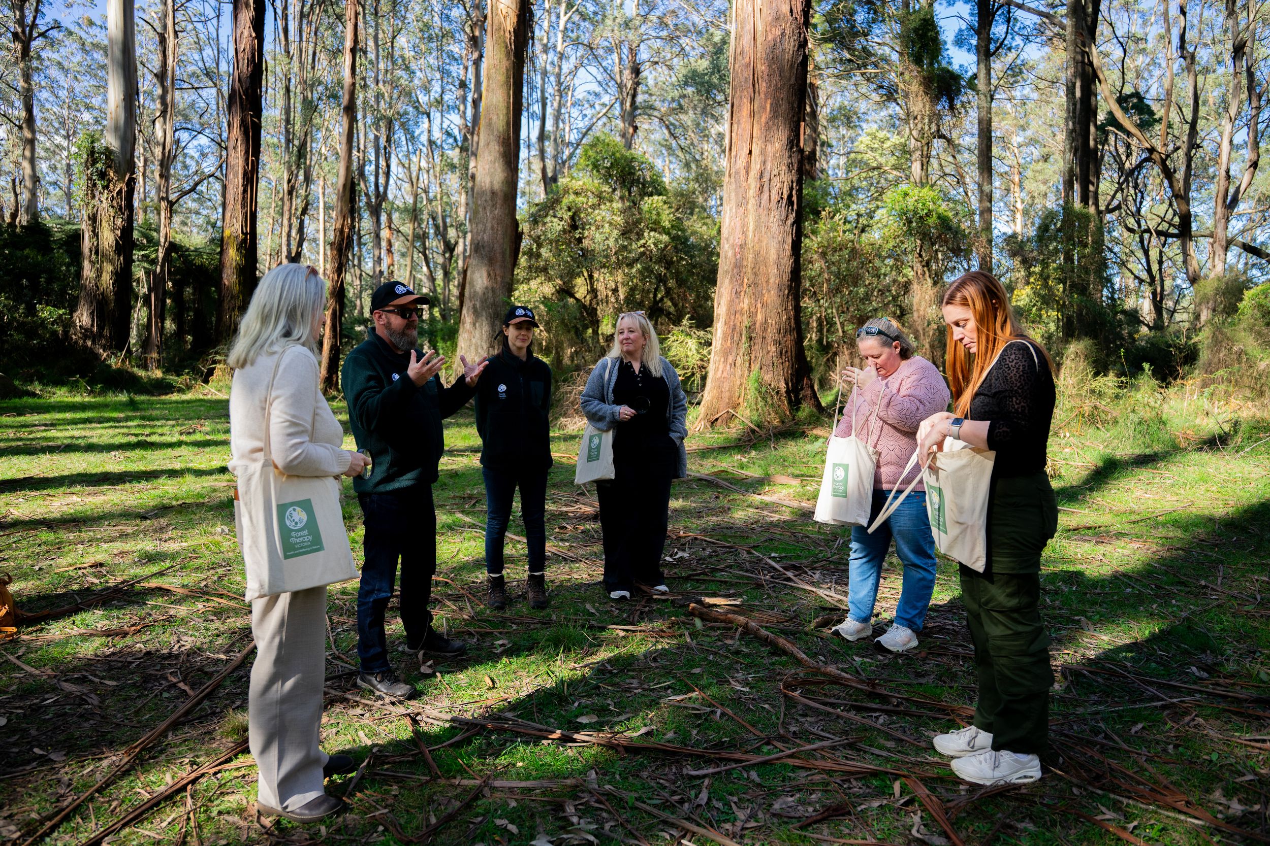 For Airbnb Experience with Forest Therapy Victoria.