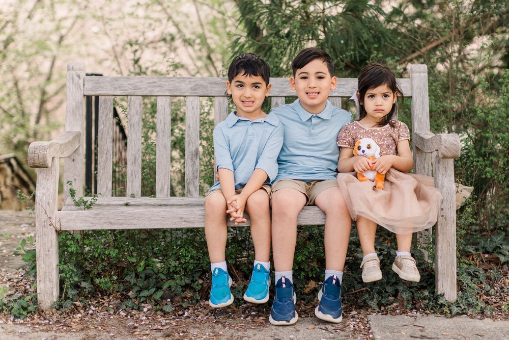 Cherry blossom mini sessions in Midlothian Virginia.