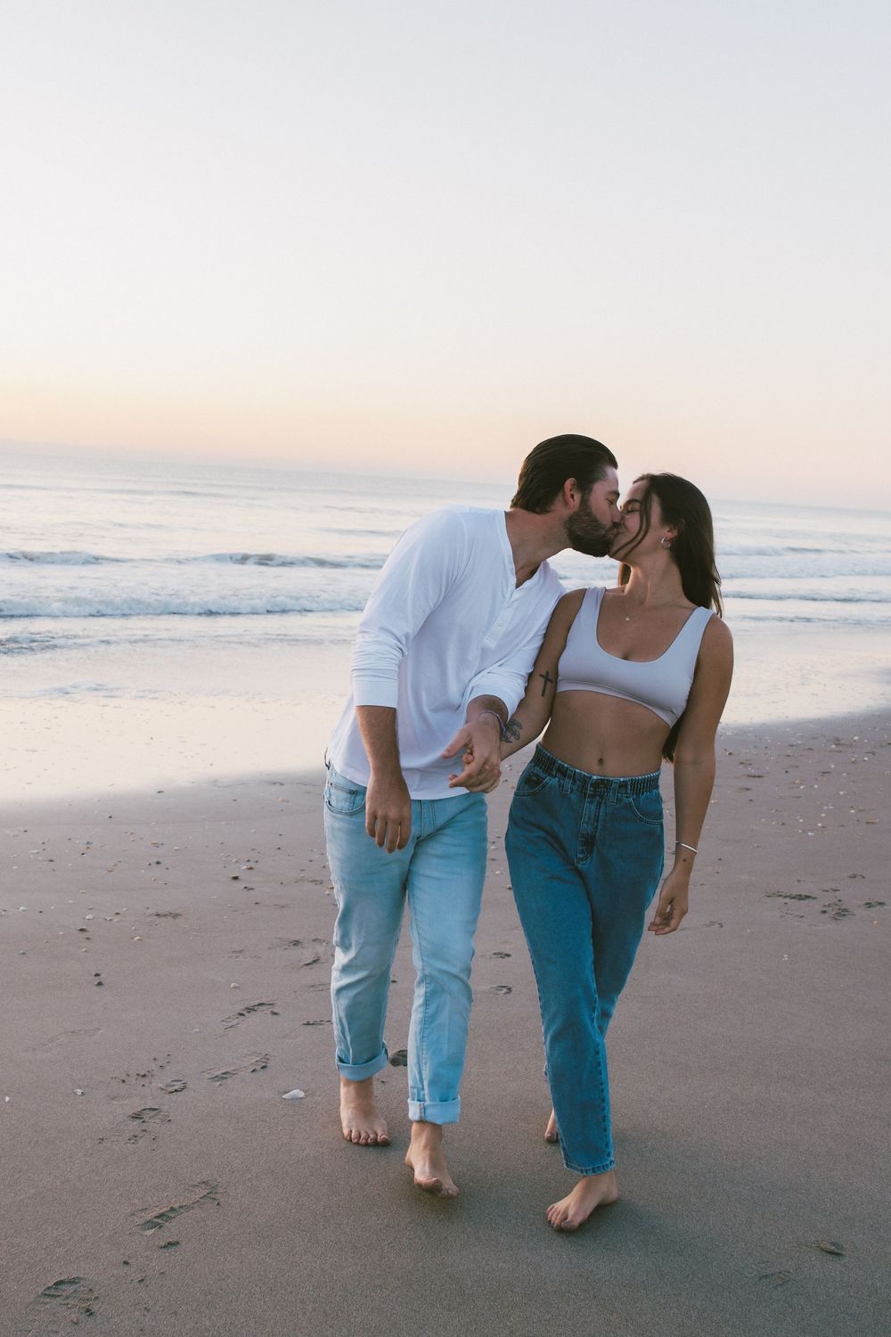 Couples beach photoshoot