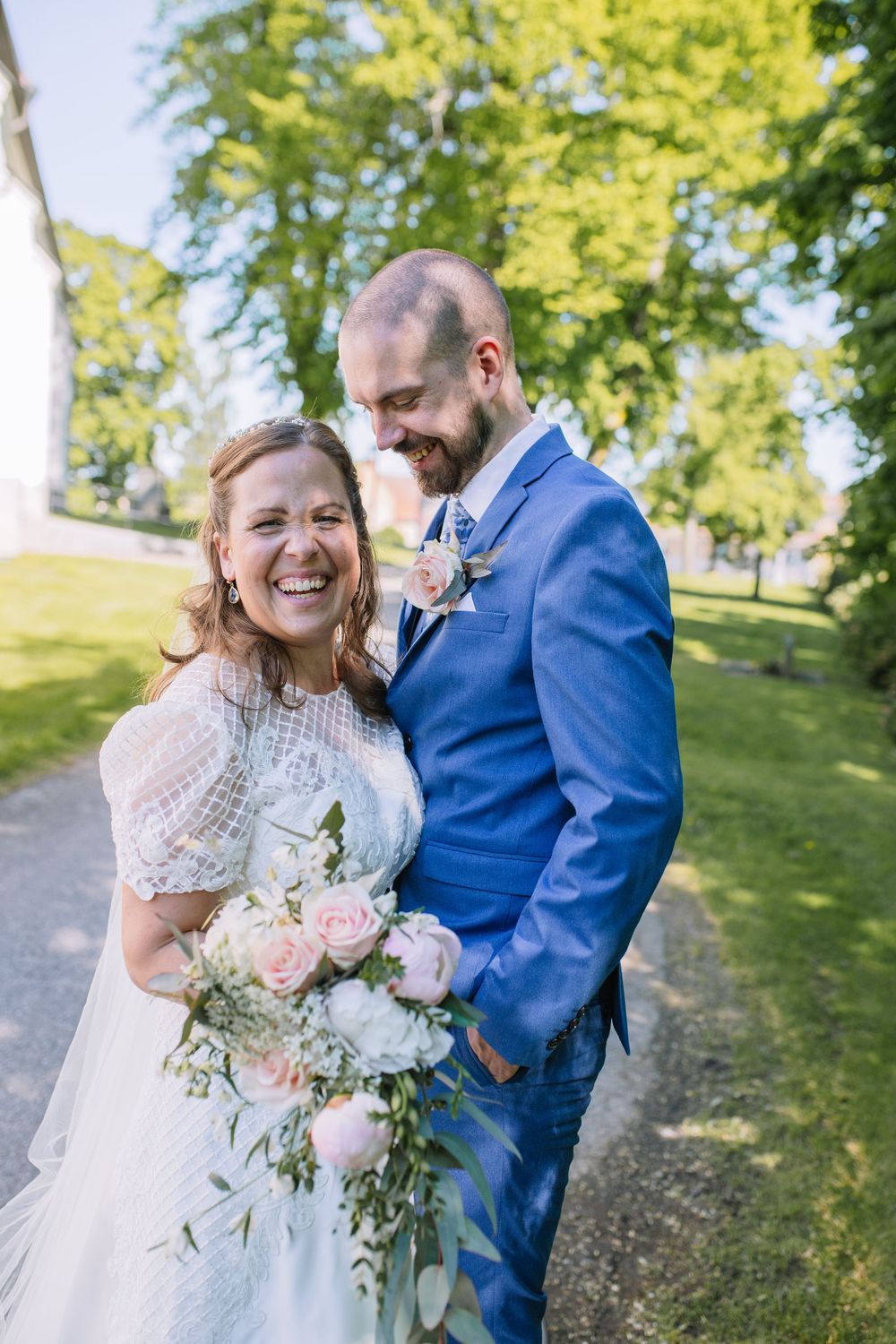Bröllopsfotografering, köpingskyrka