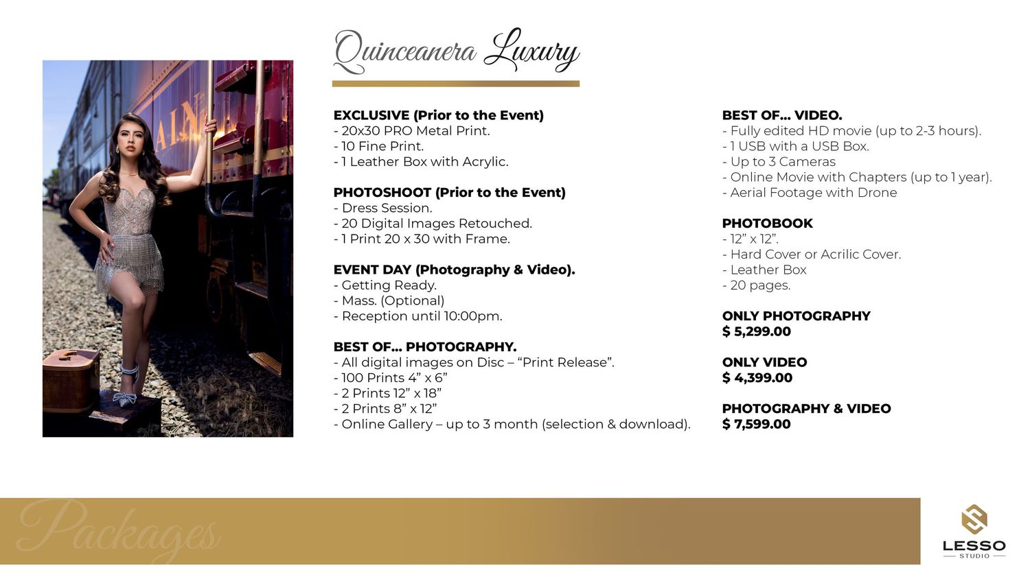 Luxury quinceañera photography in Sacramento CA with elegant, magazine-style portraits