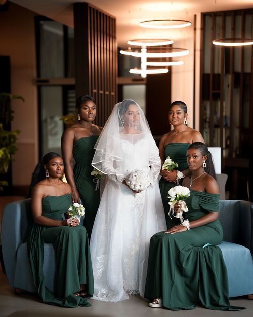 Bridal team, wedding