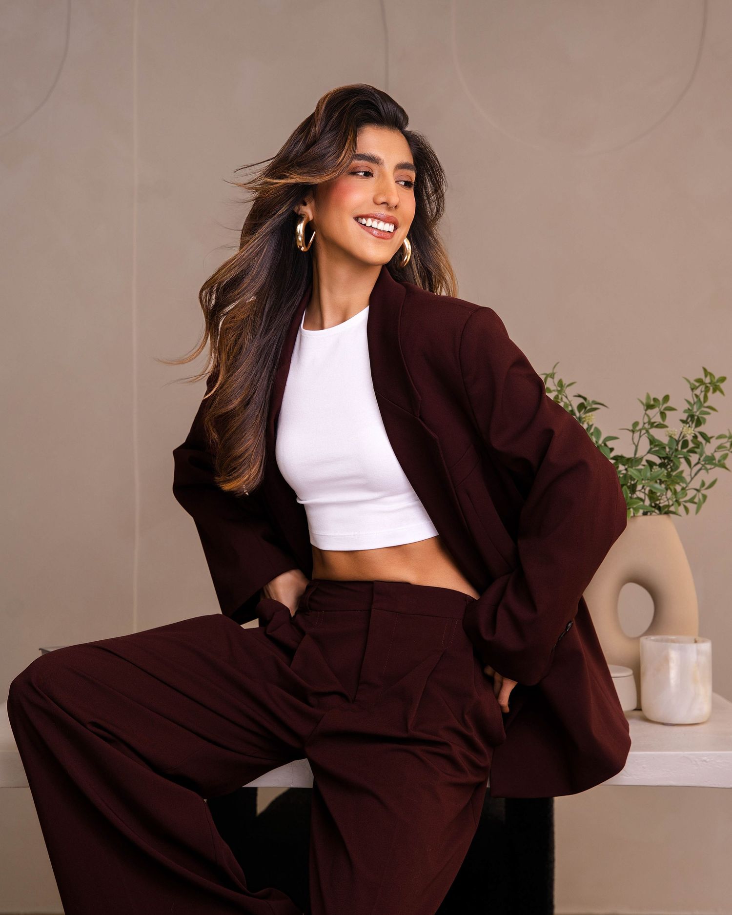 Lifestyle wardrobe styling in Atlanta — casual polished look curated by stylist Elena Allison.