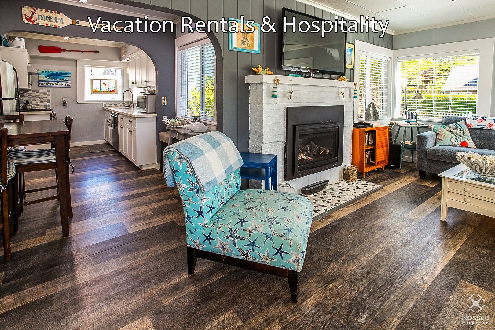 Real Estate Photography - Hospitality Living Room