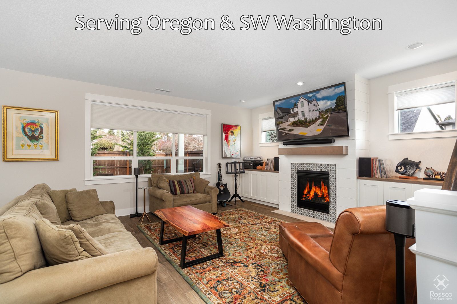 Real Estate Photography - Living Room