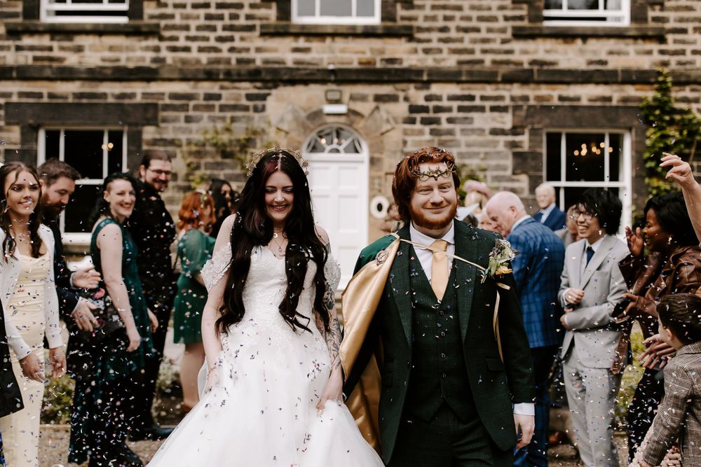 Shotton Grange wedding day, northumberland