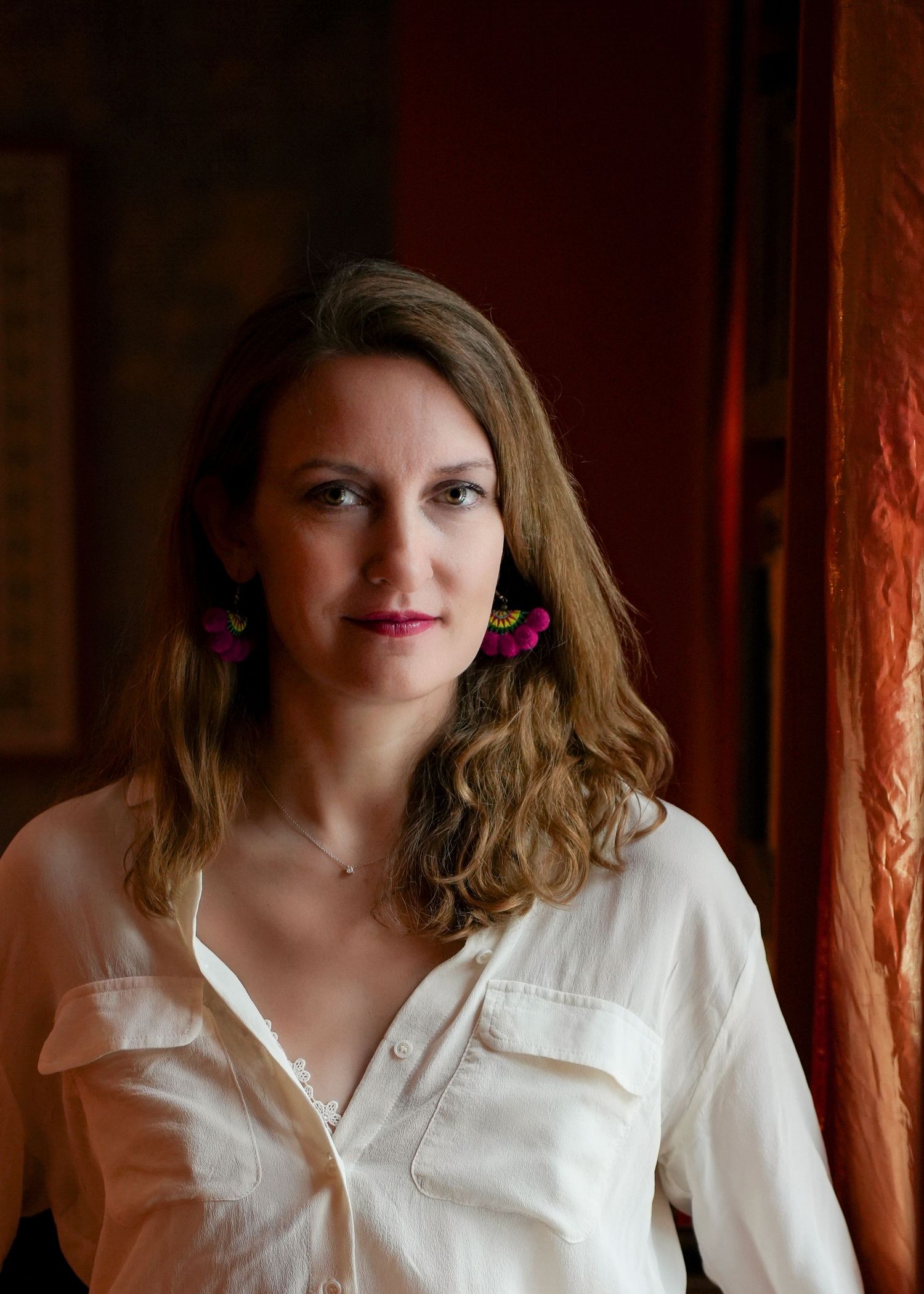 Woman's portrait.