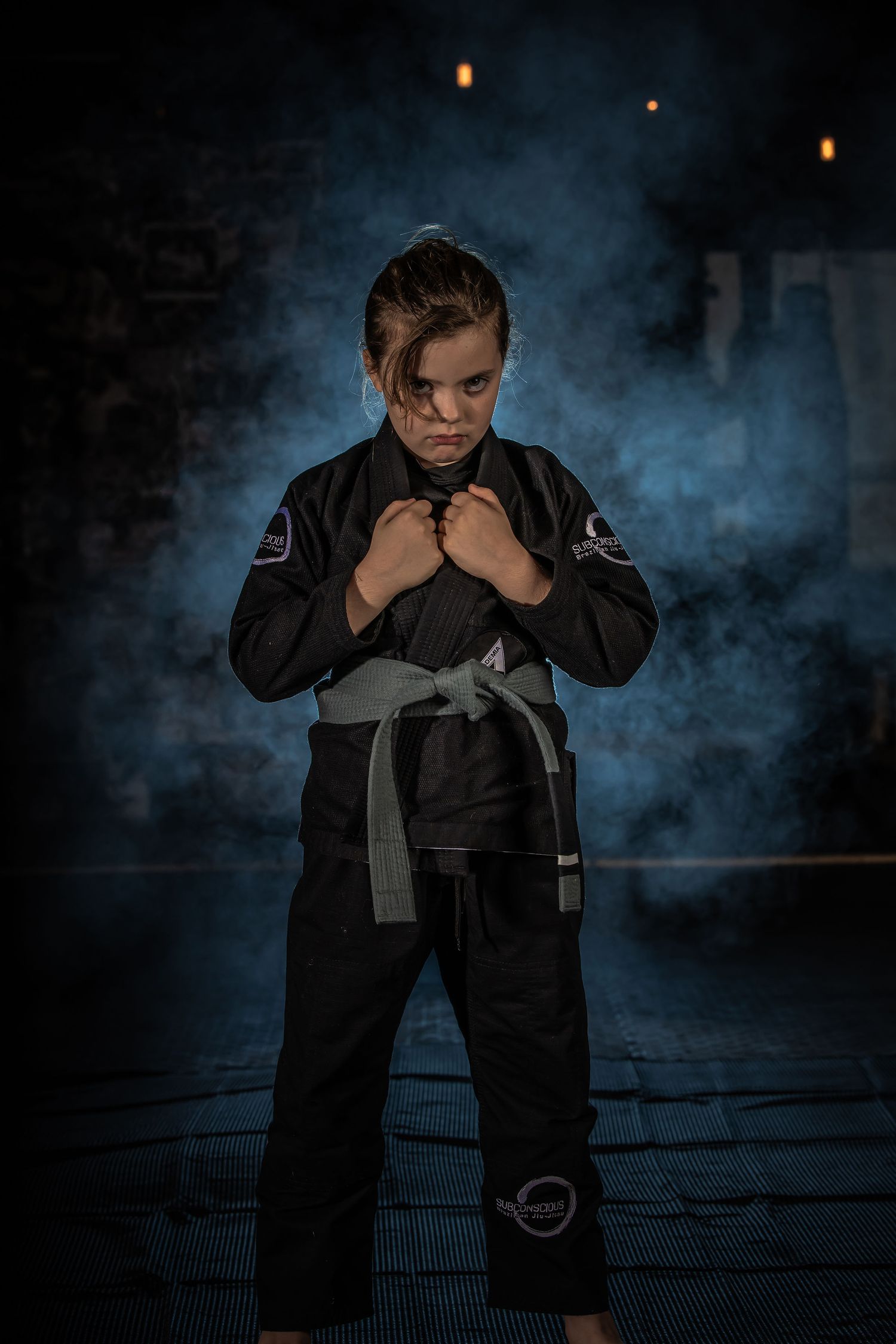 kids Jiu Jitsu portrait photos in Beamsville Niagara Academia BJJ
