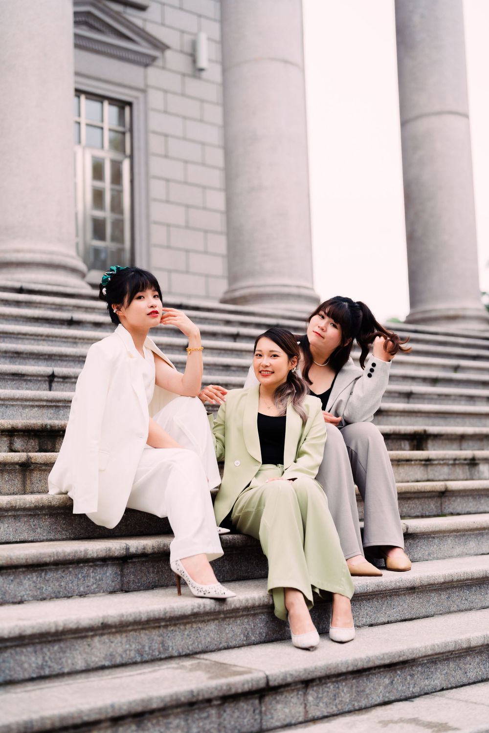 girlfriends at Tatung University in Taipei city