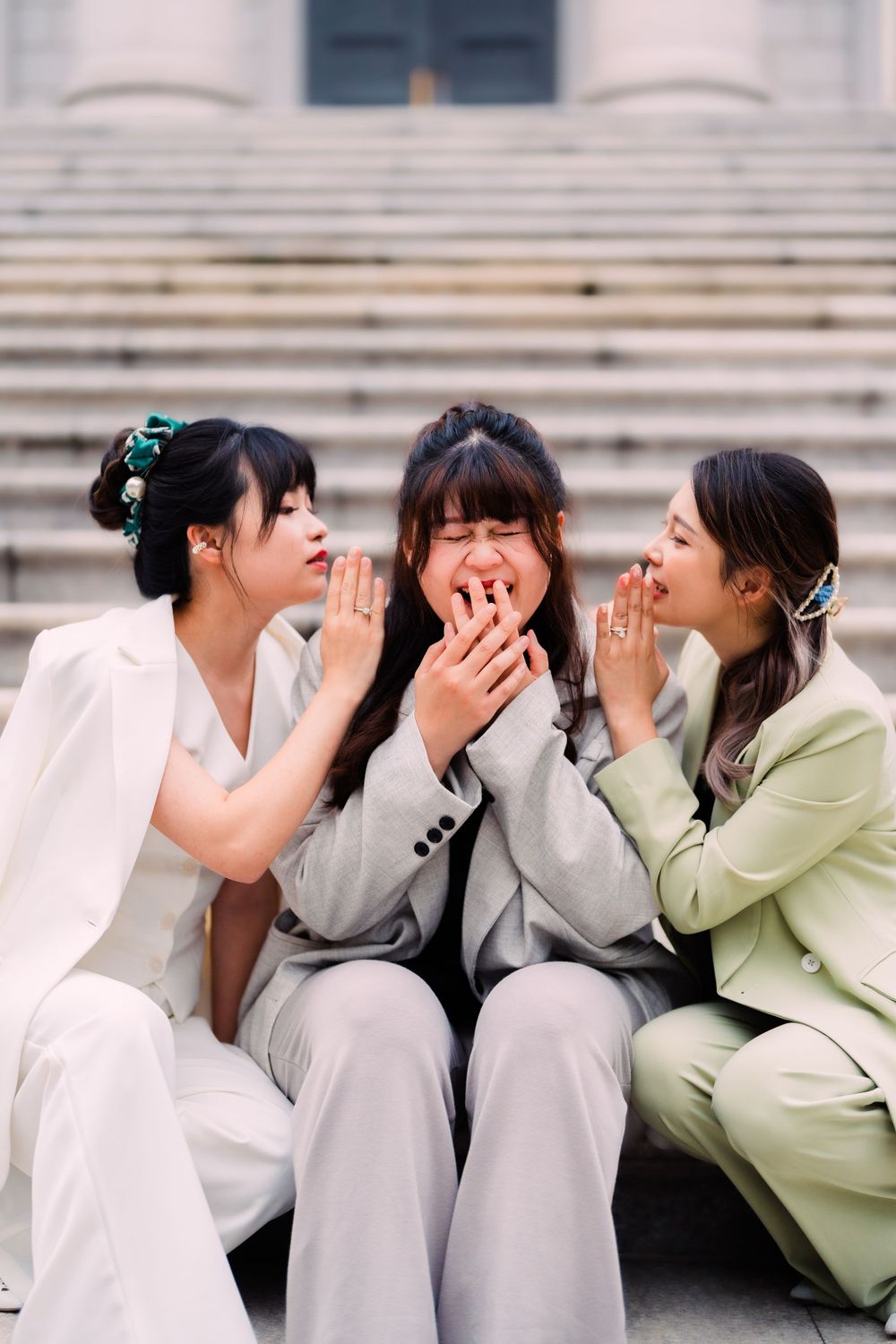girlfriends at Tatung University in Taipei city