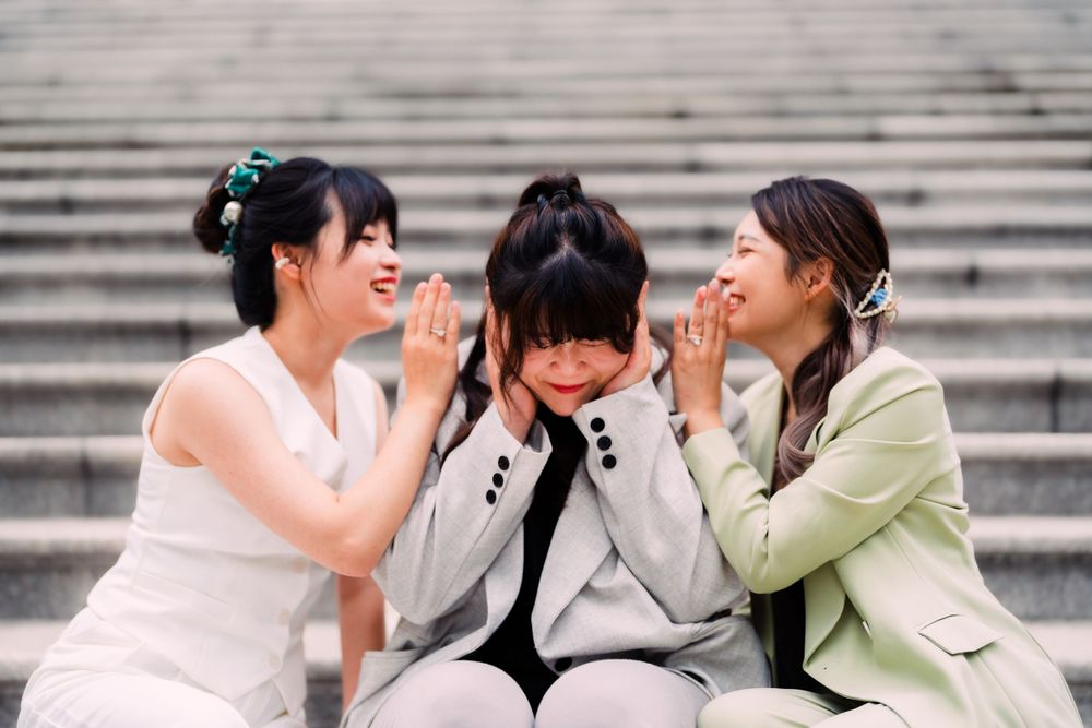 girlfriends at Tatung University in Taipei city