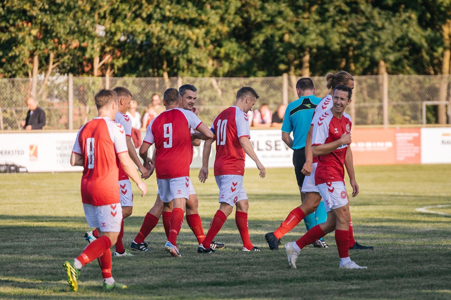 Oldboys landsholdet i Gandrup.