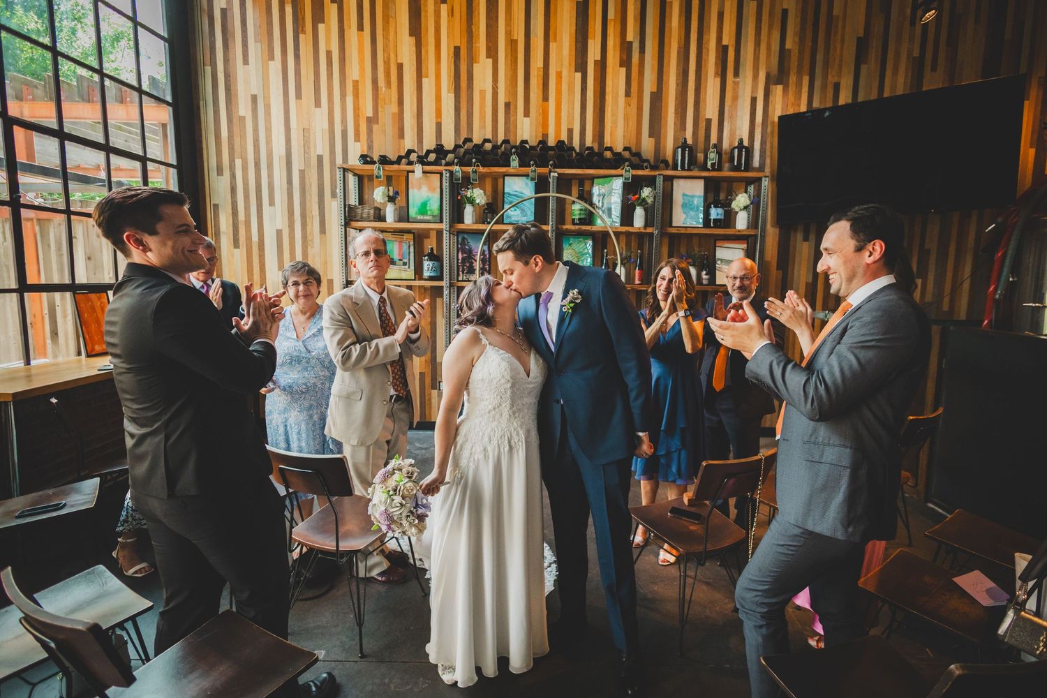 Wedding at Bluejacket Brewery