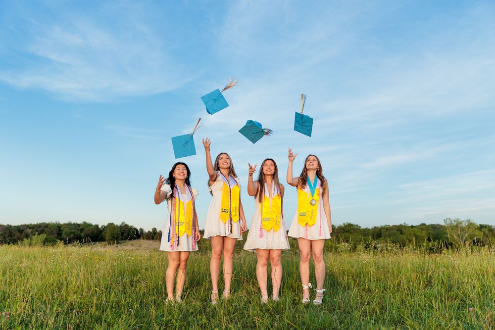 Four High School Graduates
