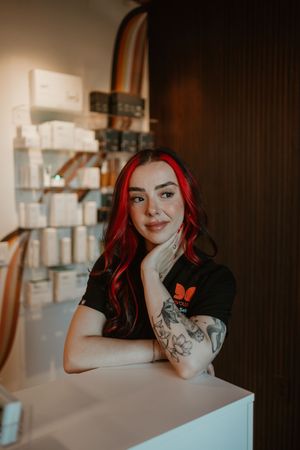 michigan branding photographer veda skin and laser